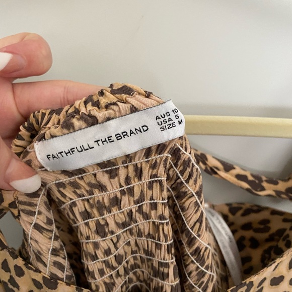 Faithfull The Brand Leopard Jumpsuit - Picture 3 of 5